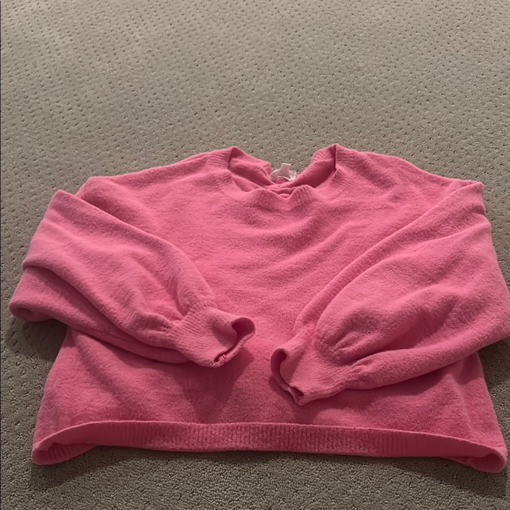 pink lelis sweater